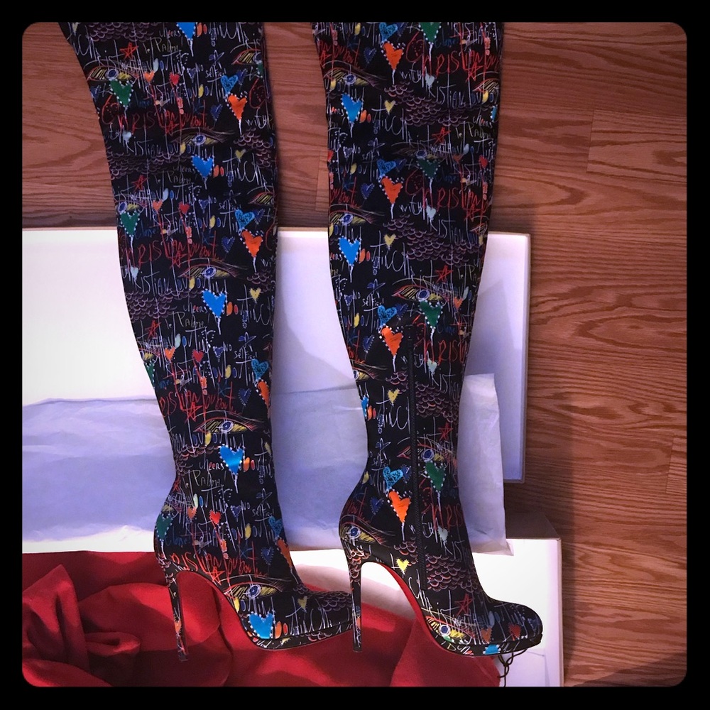 Thigh High Christian Louboutin Boots